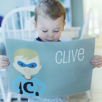 Personalized kids' placemats | Cool Mom Picks