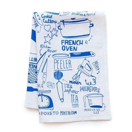 Poketo kitchen tea towels | Cool Mom Picks