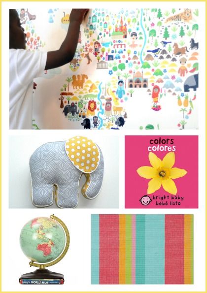 world traveler nursery theme ideas | cool mom picks for pop and lolli