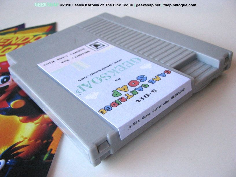 game cartridge soap by geeksoap | cool mom tech