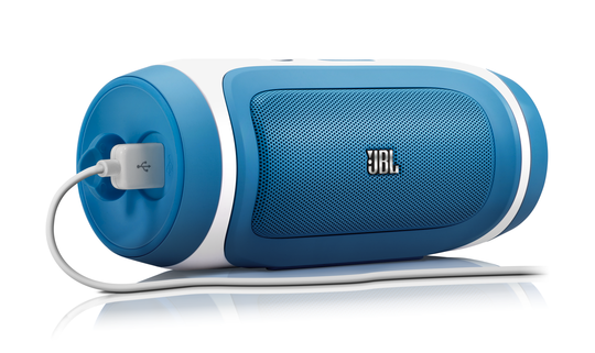 JBL Charge portable speaker and tech charger
