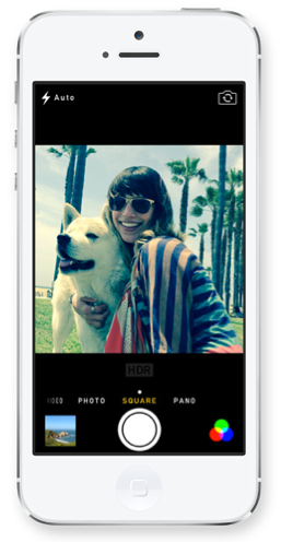 iO7 photo app screenshot | Cool Mom Tech