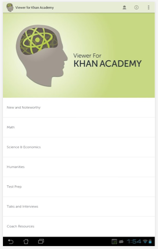 Viewer for Khan Academy for Android