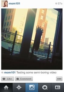 Instagram Video Shot | Cool Mom Tech