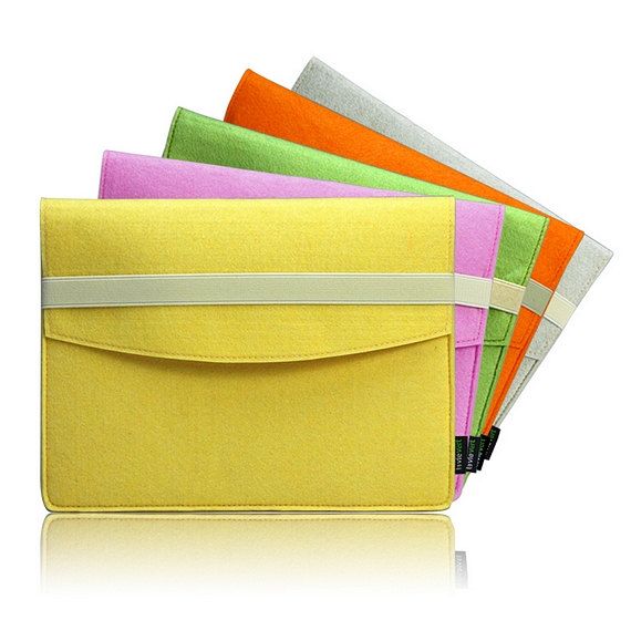 Colorful felt iPad Mini cases | La Vie Vert