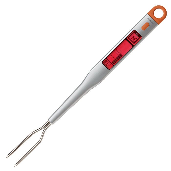 Digital meat thermometer + chef's fork | Cool Mom Tech