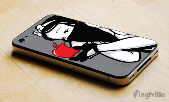 Geeky stocking stuffers - Snow White iphone decal | Cool Mom Tech
