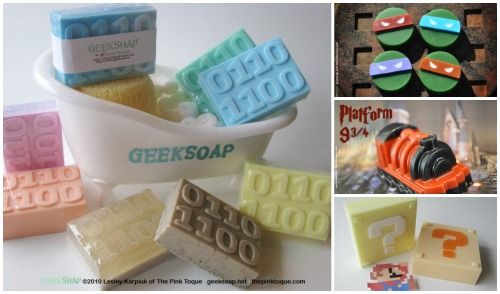 Creative stocking stuffers for kids: Geeksoap on Cool Mom Tech