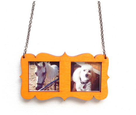 instagram double photo necklace by antisparkle | cool mom tech
