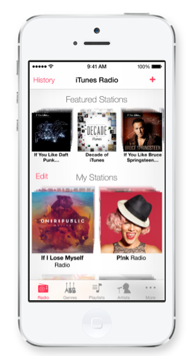 iTunes Radio for iO7 | Cool Mom Tech