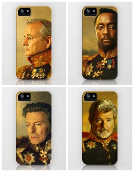 replaceface celebrity iPhone and galaxy cases at society 6 | cool mom tech