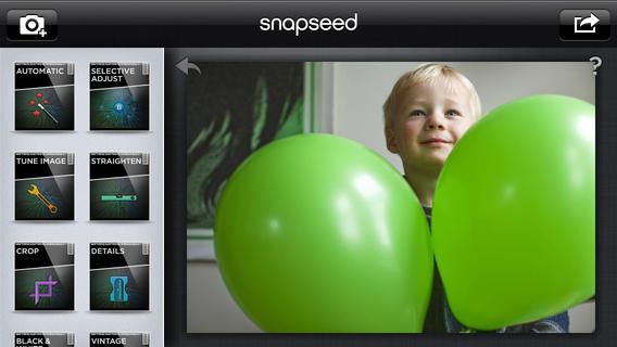 Snapseed photo editing app for iPad | Cool Mom Tech