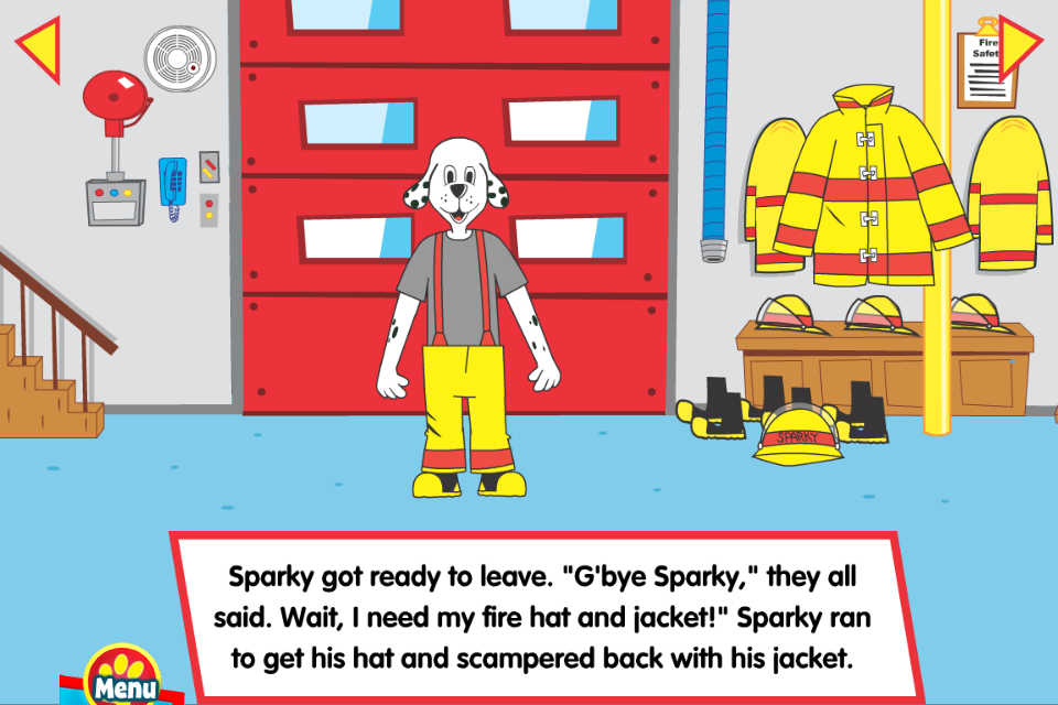 Sparky the Firedog Birthday Surprise App | Cool Mom Tech