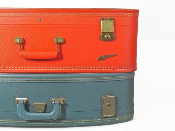 vintage suitcases on etsy for creative video game storage | cool mom tech