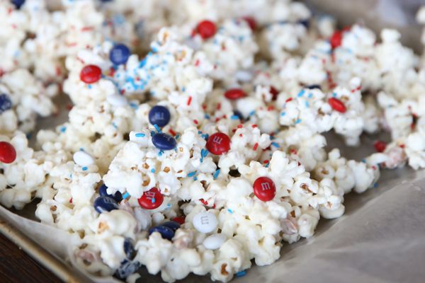4th of July Popcorn Treat recipe at Our Best Bites