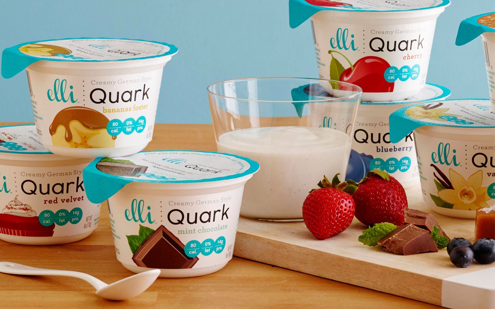 Germal style Elli Quark: Rick like Greek yogurt, with more protein and no added sugar
