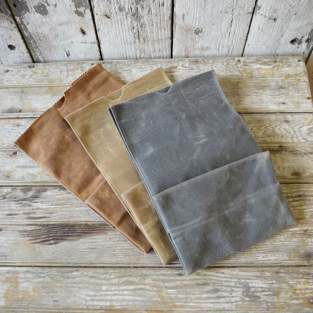 Marlowe waxed canvas lunch bags are eco-friendly, reusable, and very handsome