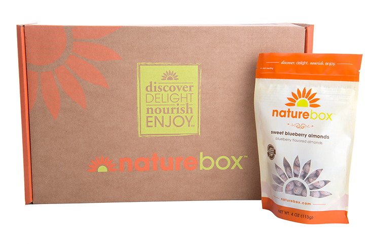 NatureBox monthly snack subscriptions with more than 100 options to choose from