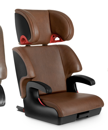 Clek leather booster seat