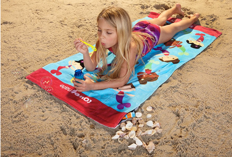Towelmate beach towel for kids