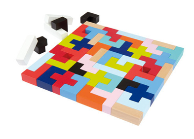 Tetris blocks by Kubix