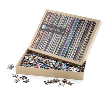 Vinyl collection jigsaw puzzle
