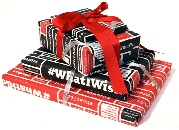 #whatIWishIGot gift wrap