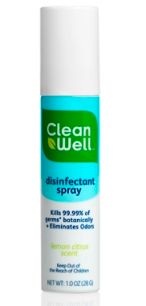 cleanwell disinfectant spray