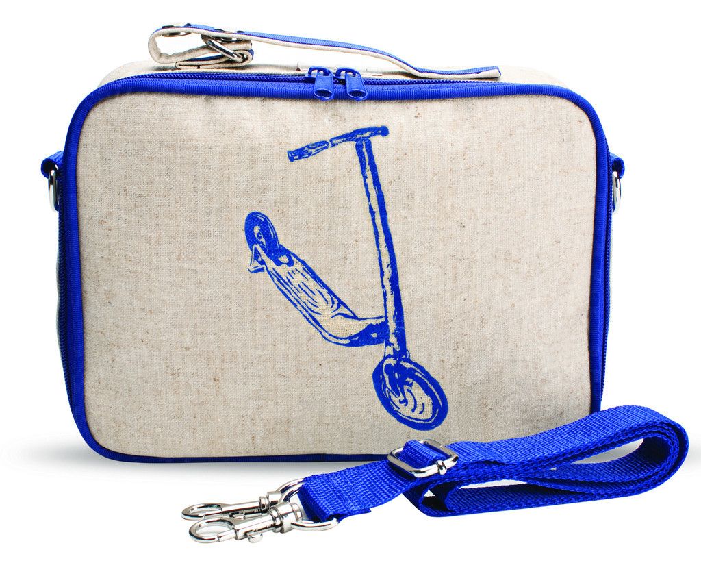 Blue Scooter Soft Lunch Box by So Young | Durable, insulated, and a fantastic buy for back to school