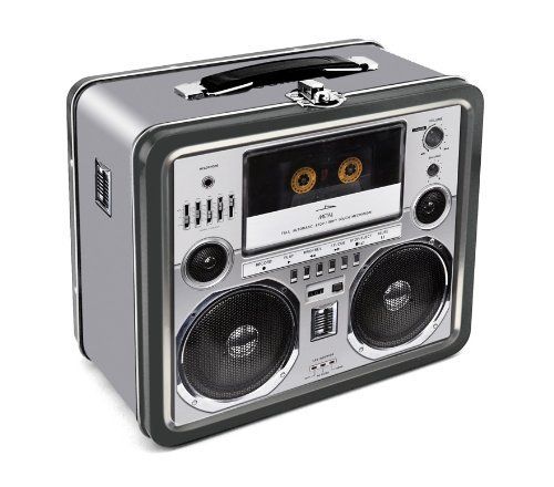 Boombox Metal Lunch box | coolest lunch boxes and bags for back to school