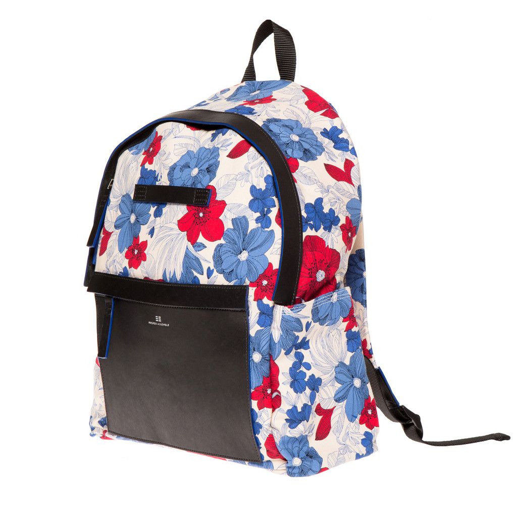 Floral No 5 backpack from Proper Assembly helps support entrepreneurs in developing countries