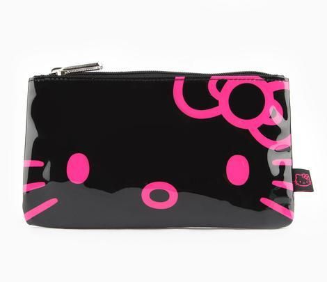 Hello Kitty black pencil pouch | cool back to school accessories