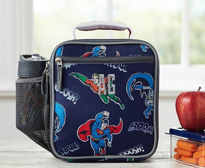 Justice League Superhero Lunch Bag at PBK | coolest lunch boxes and bags for back to school
