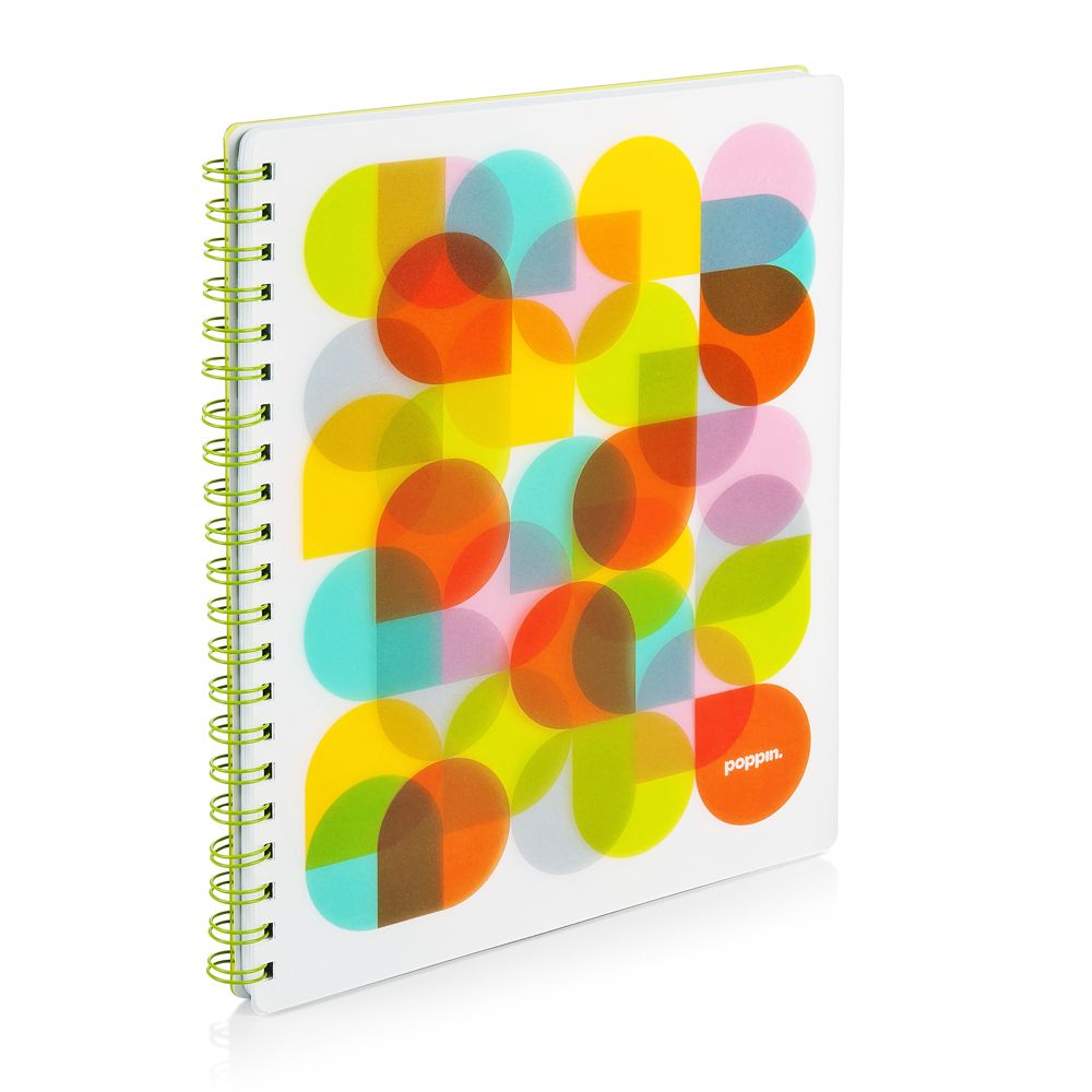 Kaleidoscope Notebook from Poppin: affordable, fun school supplies | back to school guide 2016