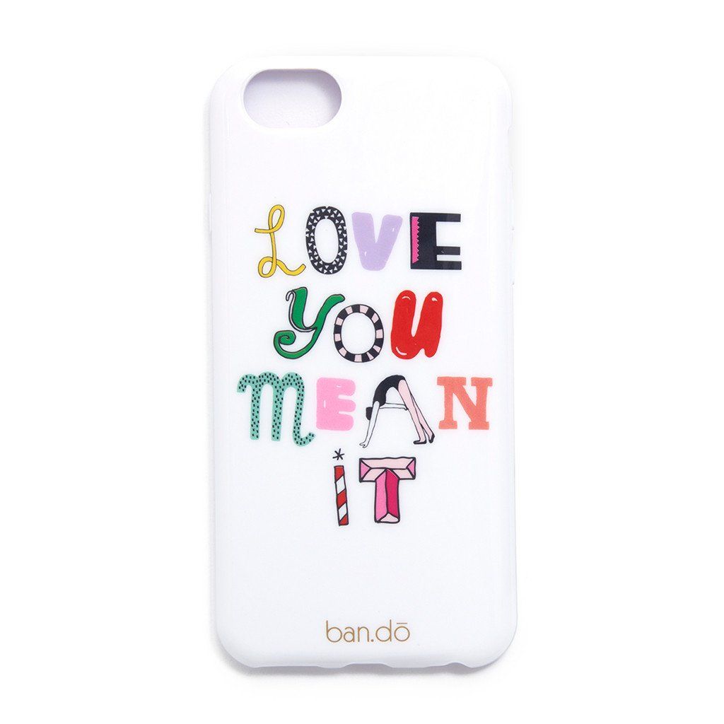 Love You, Mean It iPhone 6/6S case | cool mom picks back to school guide