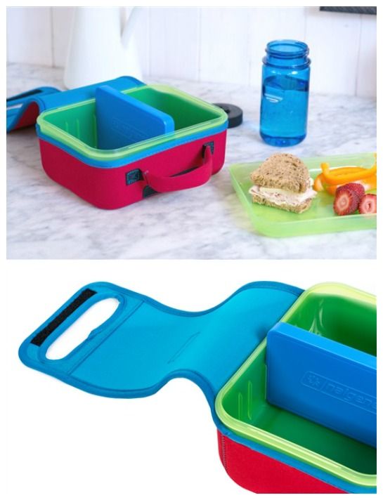 The new Nalgene Lunch Buddy lunch box is easy to pack, easy to unpack, and really keeps everything cool