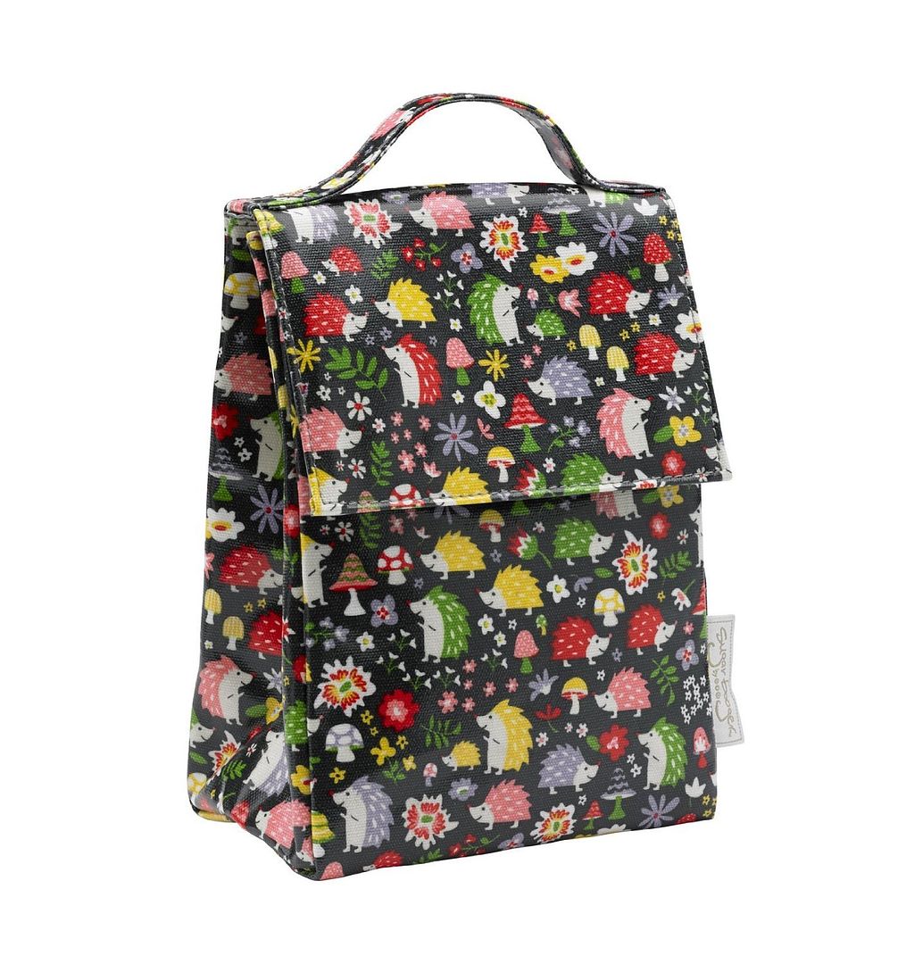 Hedgehog lunch sack by Sugar Booger | coolest lunch boxes and bags for back to school