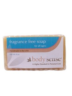 body sense fragrance free soap