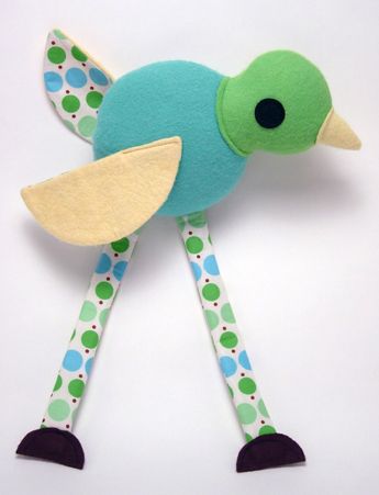 handmade bird mobile