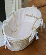 personalized moses basket
