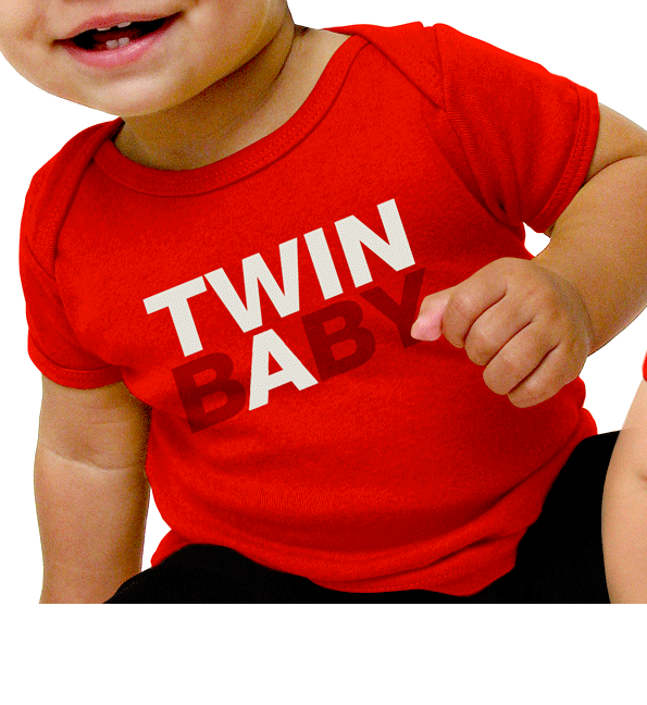 twin baby onesie
