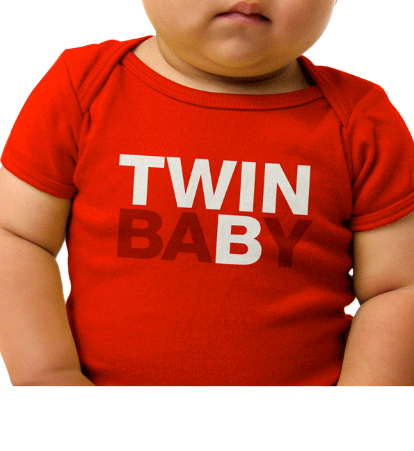 twin baby onesie
