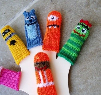 Yo Gabba Gabba finger puppets