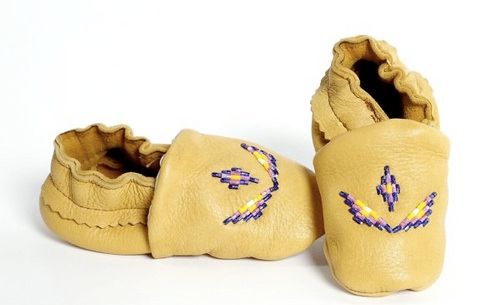 baby mocassins from Quemeez