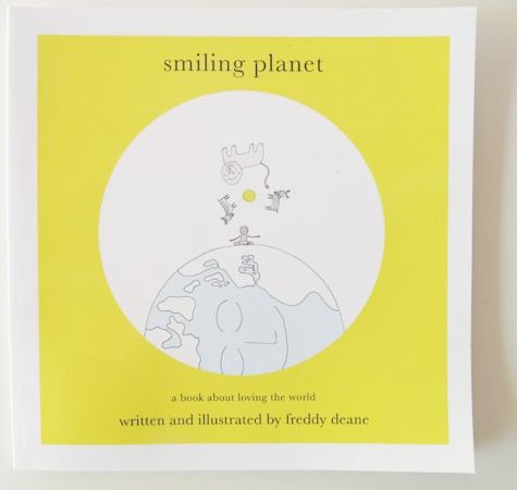 smiling planet coloring book
