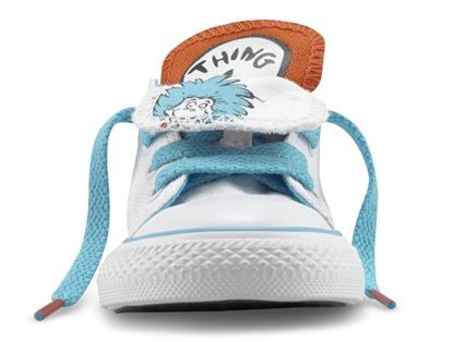 Thing One Dr. Seuss Converse sneakers