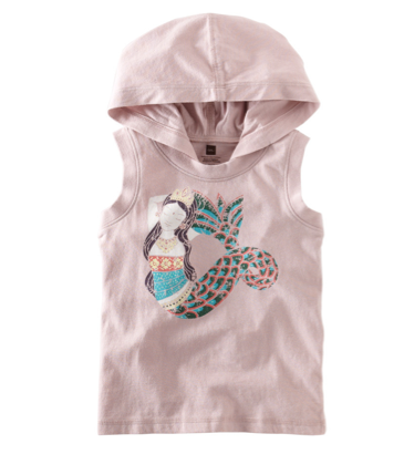 Girls' mermaid hoodie from Tea Collection