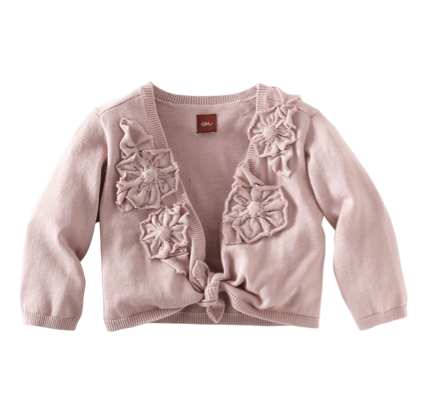 Pima cotton sweater for girls from Tea Collection