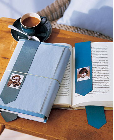 DIY Father's Day gifts: handmade bookmark with photo
