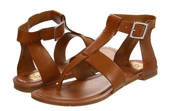 Stylish but comfortable shoes: gladiator sandals by DV